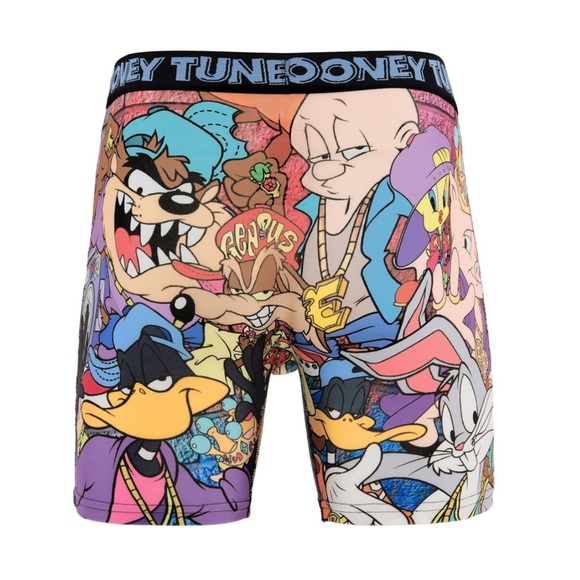 MENS CARTOON LICENSED BOXERS NEW SIZE XL TOM & JERRY / LOONEY TUNES / RICK MORTY - Picture 8 of 10